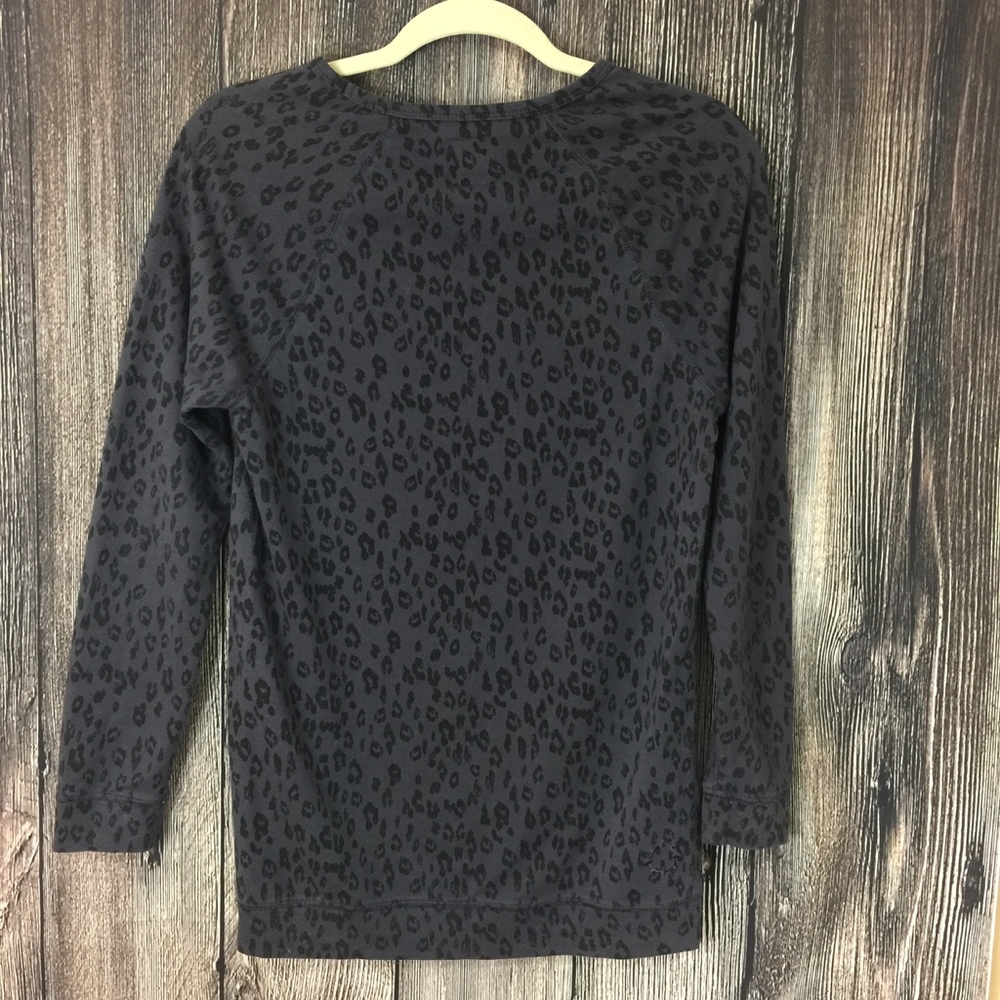 🌸 Womens EMPPRE Long Shirt XS Leopard Z2 - Picture 2 of 3